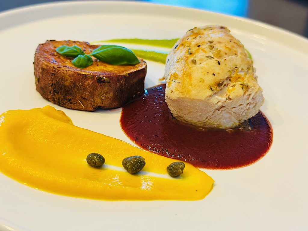 Poitrines de poulet à l'orange et gingembre