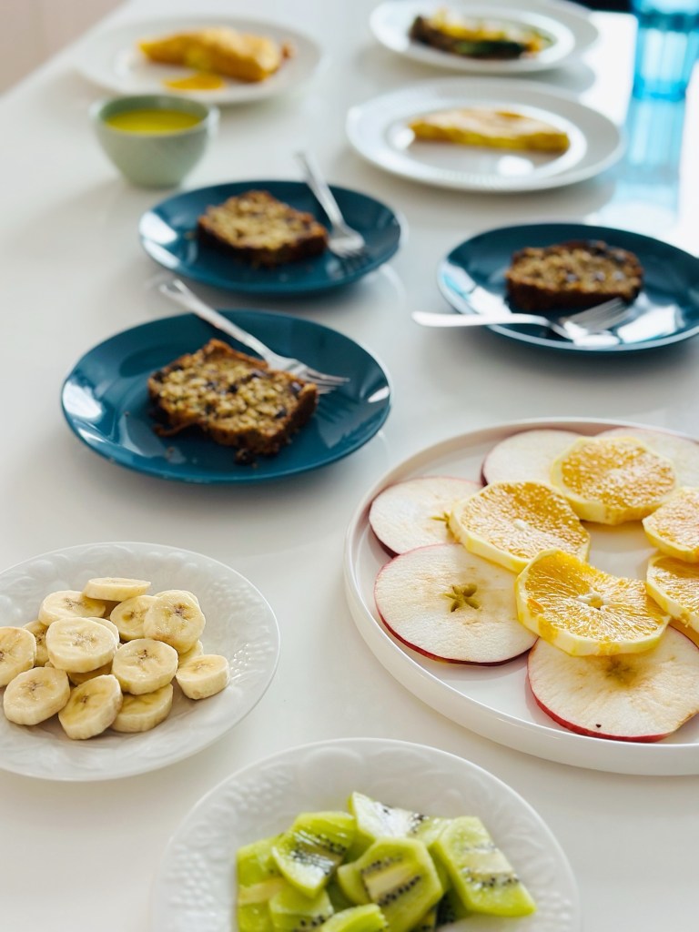 Pain courgettes et chocolat