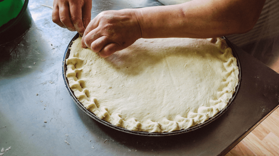 Cuisson à blanc d'un fond de tarte