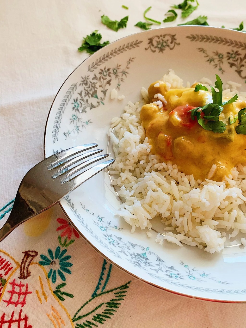 Cari thaï de pois chiches