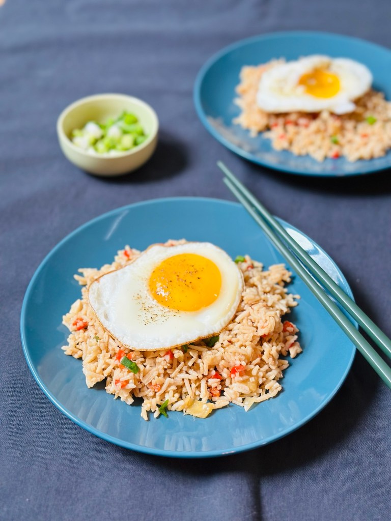 Riz frit à l'ananas