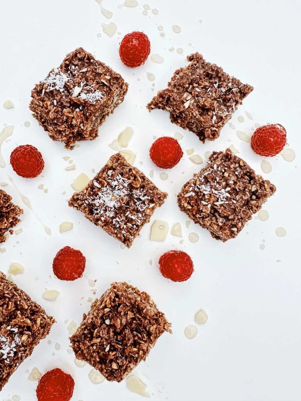 Carrés à l'avoine et au chocolat